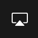 AirPlay button in video player